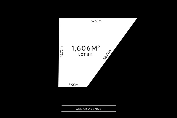 LOT 511 Cedar Avenue, Blackwood SA 5051
