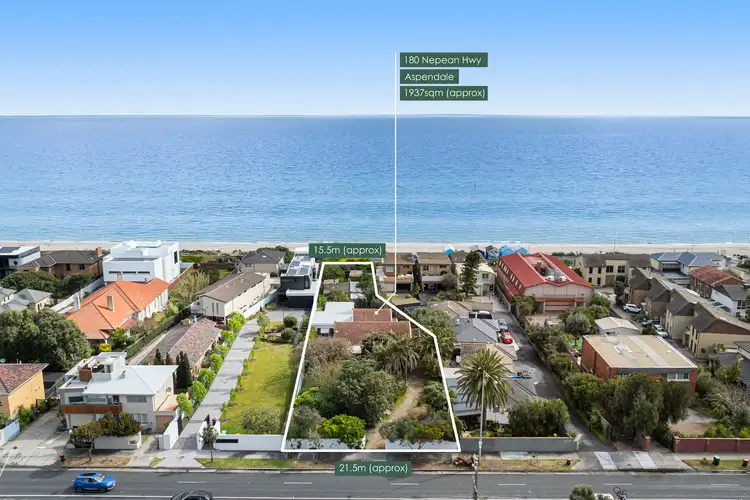 Main view of Homely land listing, 180 Nepean Highway, Aspendale VIC 3195