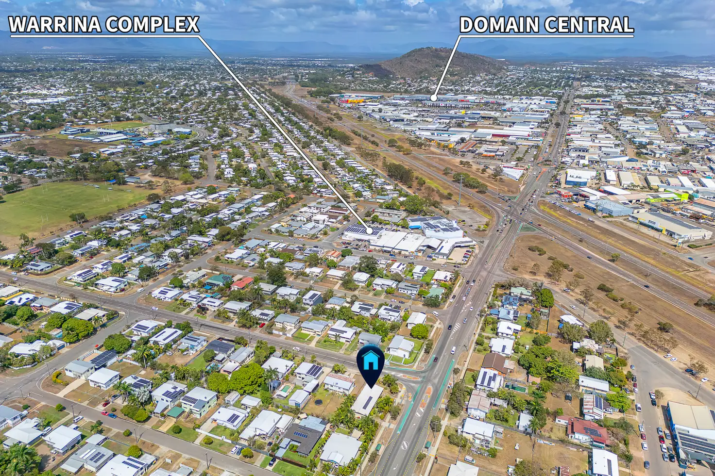 Main view of Homely semi-detached listing, 268 Bayswater Road, Currajong QLD 4812