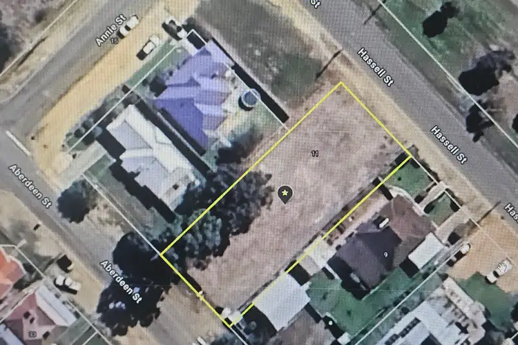 Main view of Homely land listing, 11 Hassell Street, Katanning WA 6317