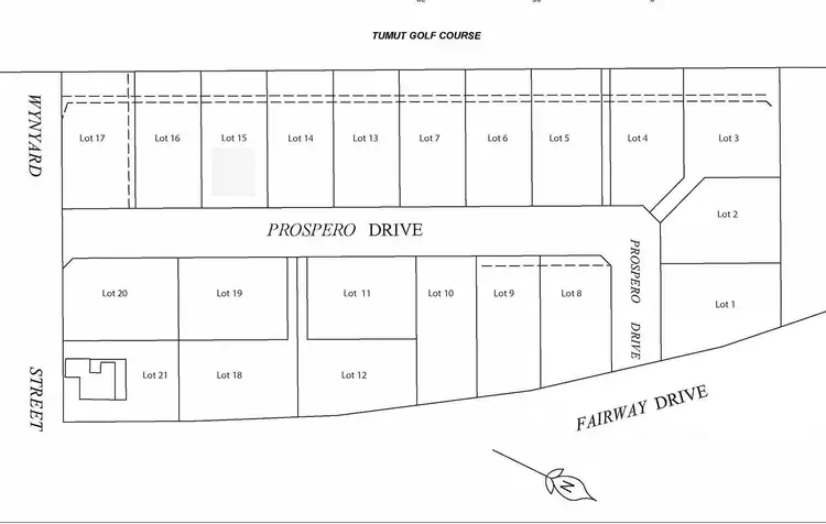 Second view of Homely land listing, LOT 3&4 Fairway Drive, Tumut NSW 2720