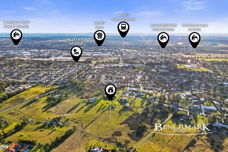 Third view of Homely land listing, 121A Eagleview Road, Minto NSW 2566