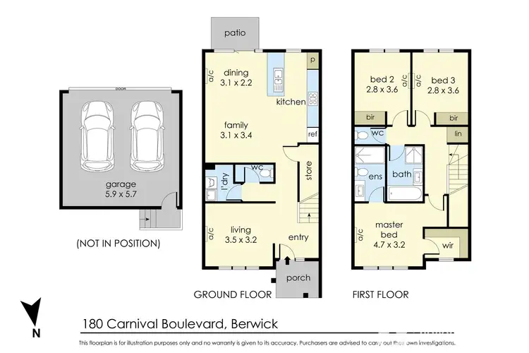 Third view of Homely house listing, 180 Carnival Boulevard, Berwick VIC 3806