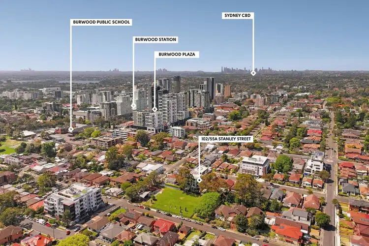 Second view of Homely apartment listing, 102/55A-57 Stanley Street, Burwood NSW 2134