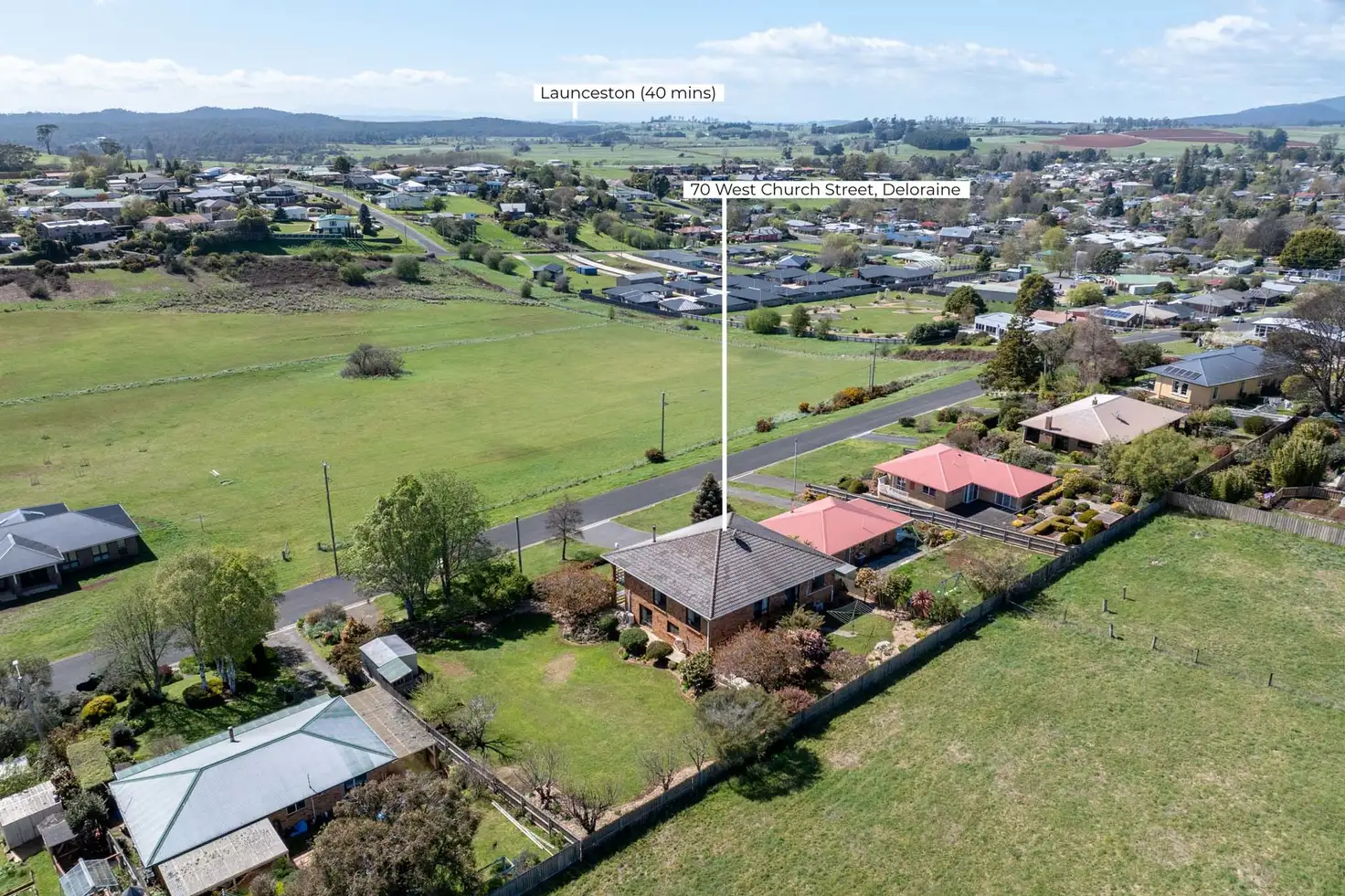 Main view of Homely house listing, 70 West Church Street, Deloraine TAS 7304