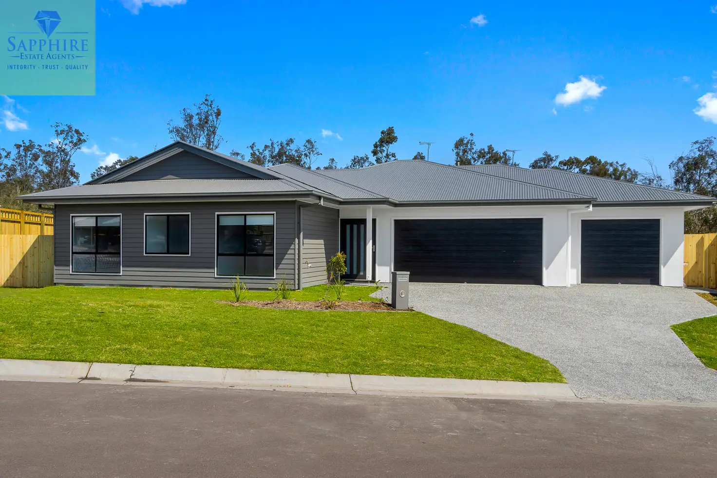 Main view of Homely semi-detached listing, 2/5 Ferntree Street, Ripley QLD 4306