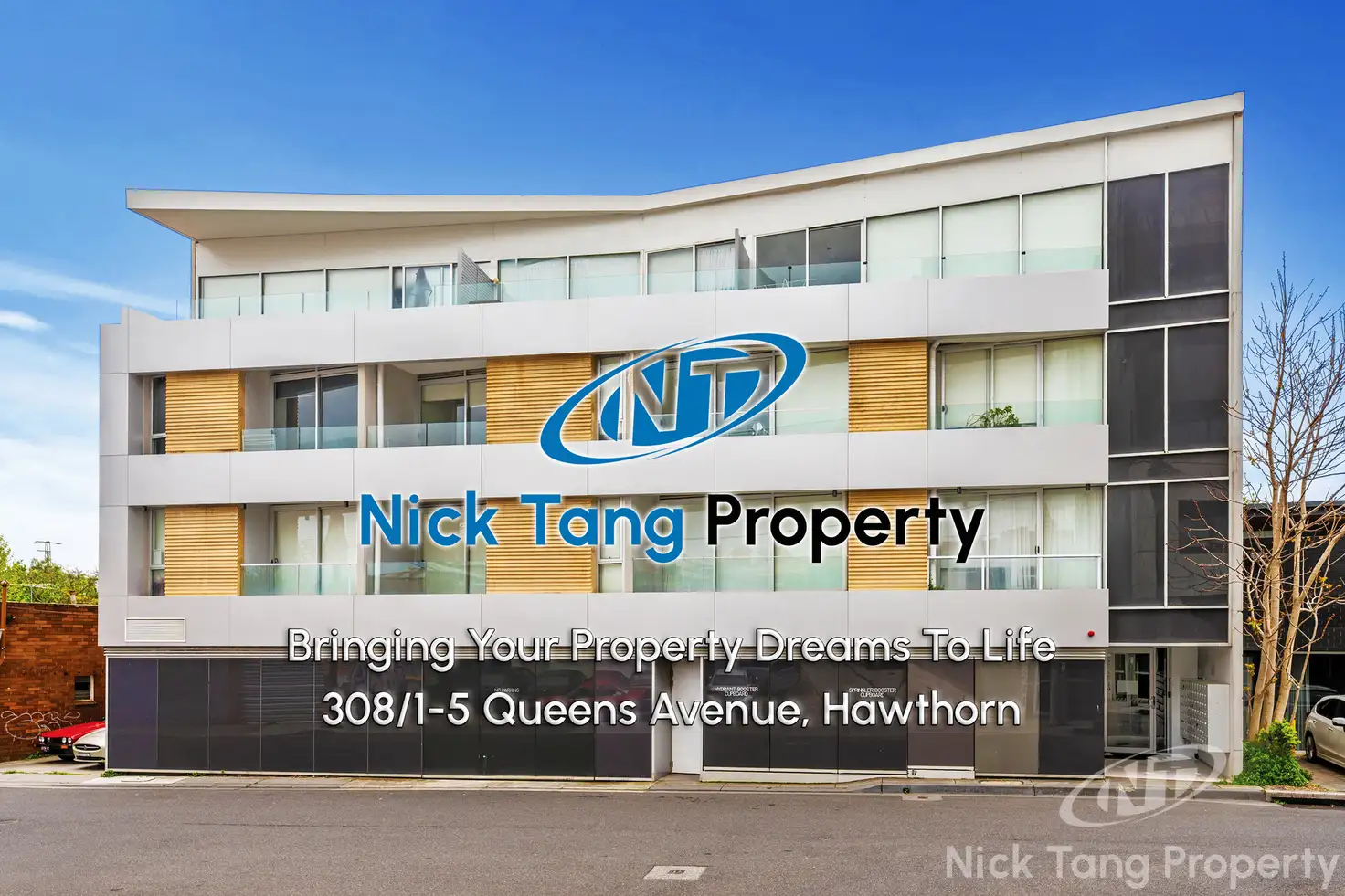 Main view of Homely apartment listing, 308/1-5 Queens Avenue, Hawthorn VIC 3122