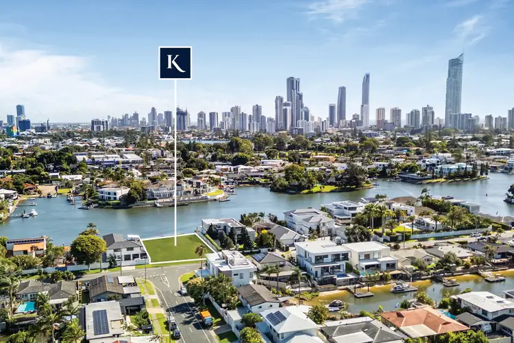 Main view of Homely land listing, 151-153 Monaco Street, Broadbeach Waters QLD 4218