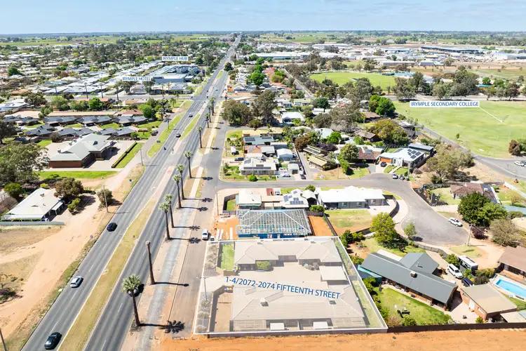 Second view of Homely unit listing, 1-4/2072-2074 Fifteenth Street, Irymple VIC 3498