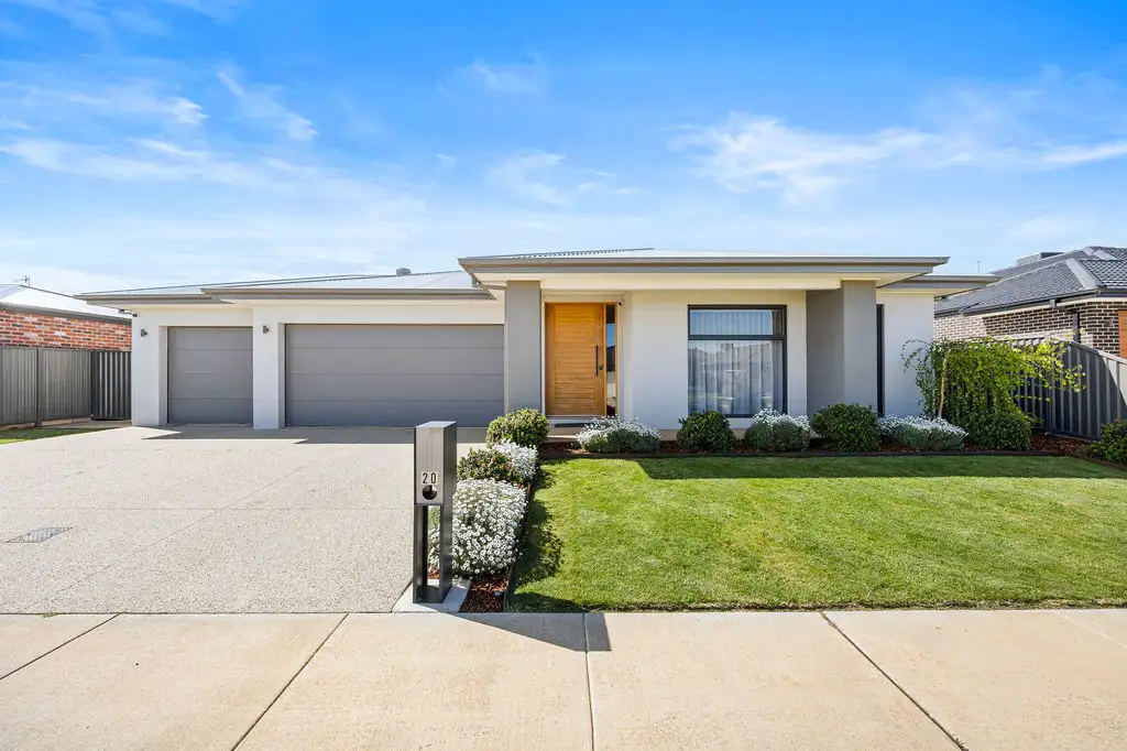 Main view of Homely house listing, 20 Hollioake Drive, Lucas VIC 3350