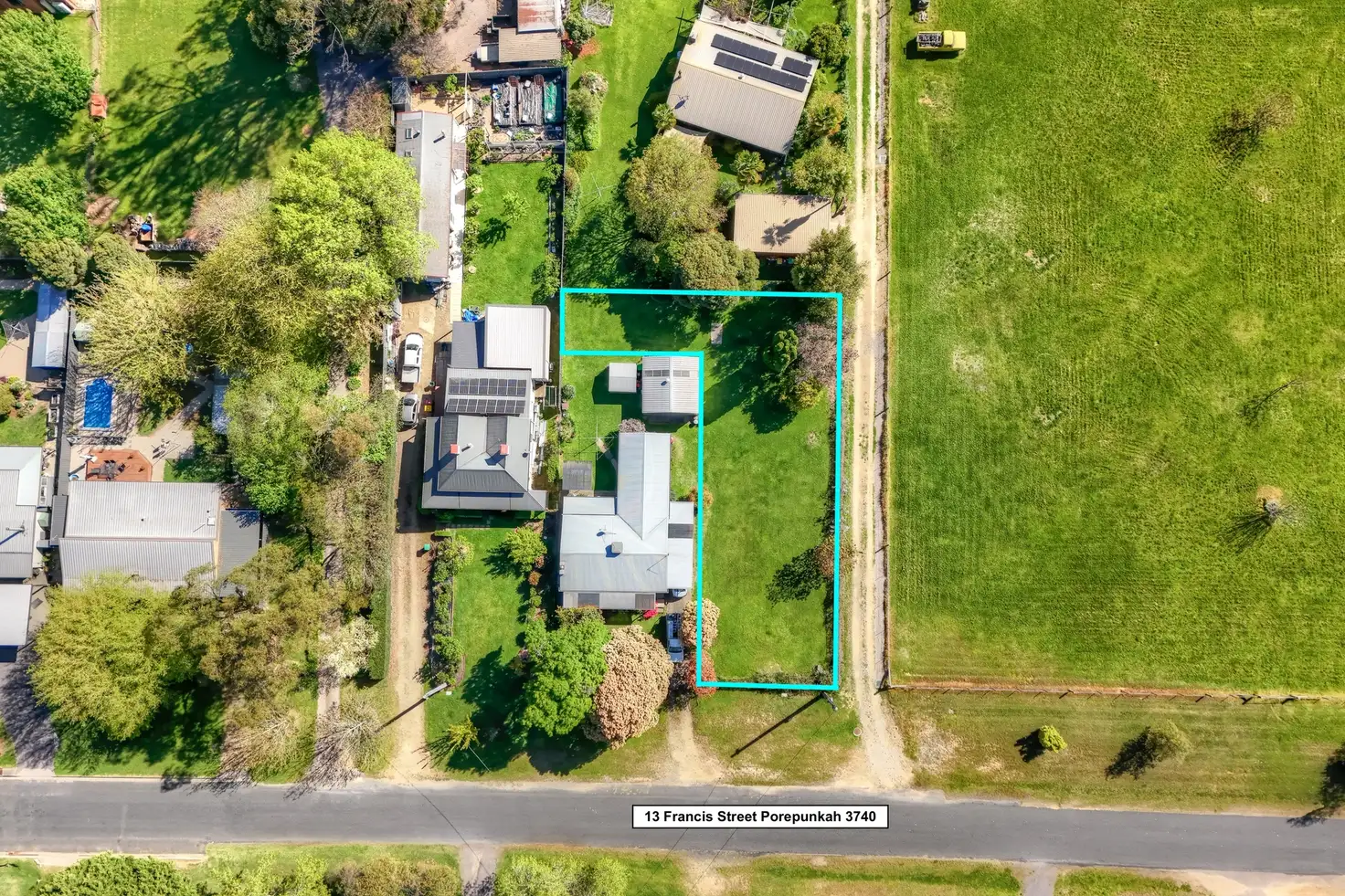 Main view of Homely land listing, LOT 1, 13 Francis Street, Porepunkah VIC 3740
