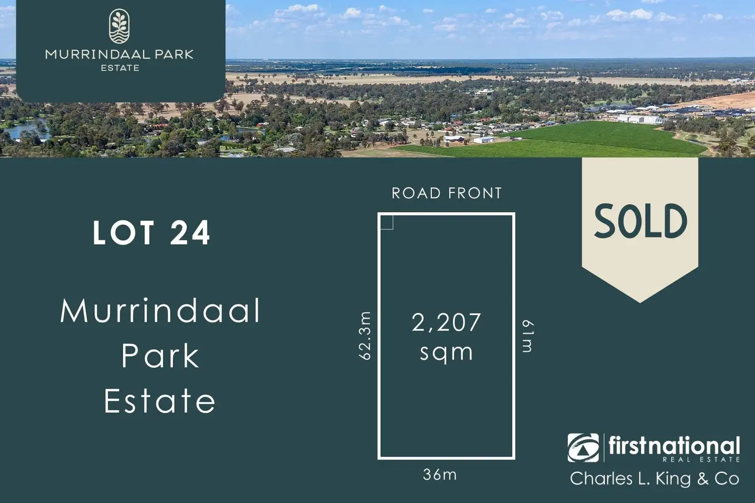 Main view of Homely land listing, Murrindaal Park - Lot 24/420 Perricoota Road, Moama NSW 2731