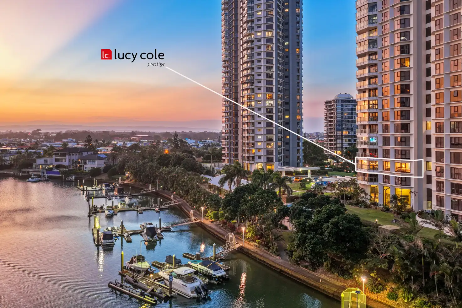 Main view of Homely unit listing, 19/2 Admiralty Drive, Surfers Paradise QLD 4217
