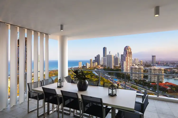 Second view of Homely apartment listing, 2501/11-13 Hill Parade, Main Beach QLD 4217