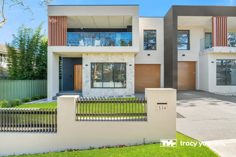 Main view of Homely semi-detached listing, 53a Brabyn Street, Denistone East NSW 2112