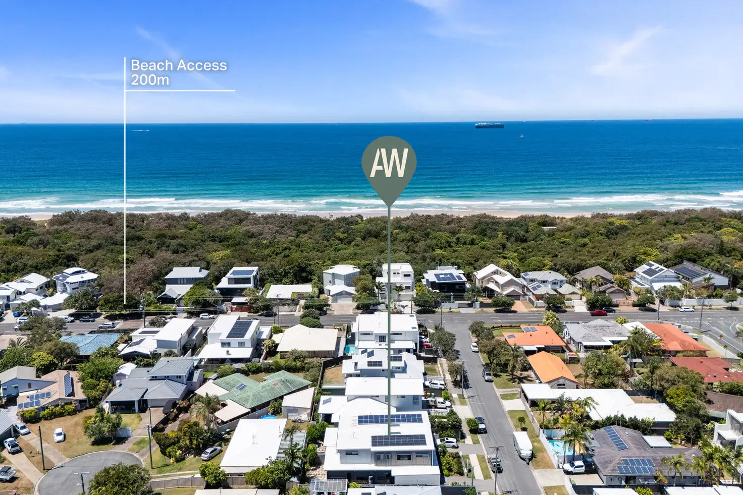 Main view of Homely semi-detached listing, 7B Napalle Street, Warana QLD 4575