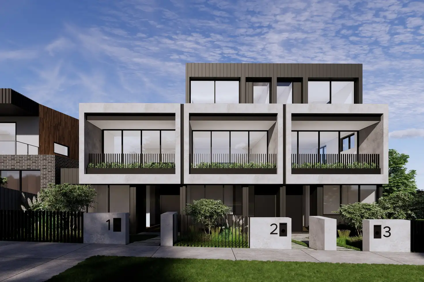 Main view of Homely townhouse listing, 2,3 & 4/45 Clingin Street, Reservoir VIC 3073