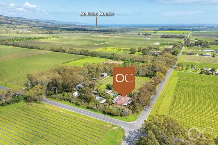 Main view of Homely rural property listing, 128 Almond Grove Road, Sellicks Hill SA 5174