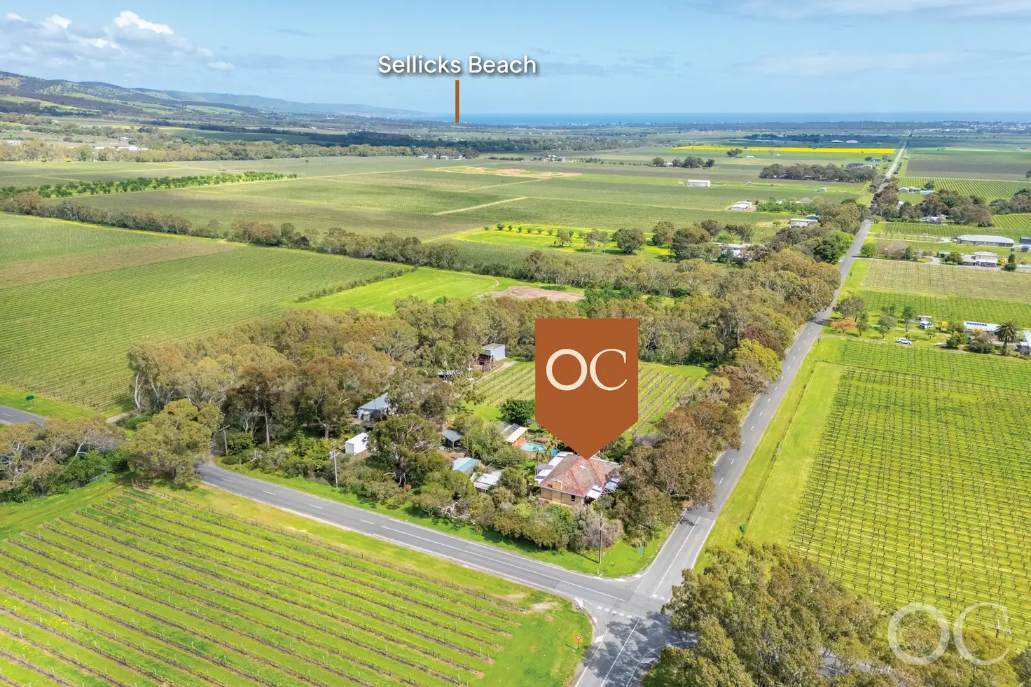 Main view of Homely rural property listing, 128 Almond Grove Road, Sellicks Hill SA 5174