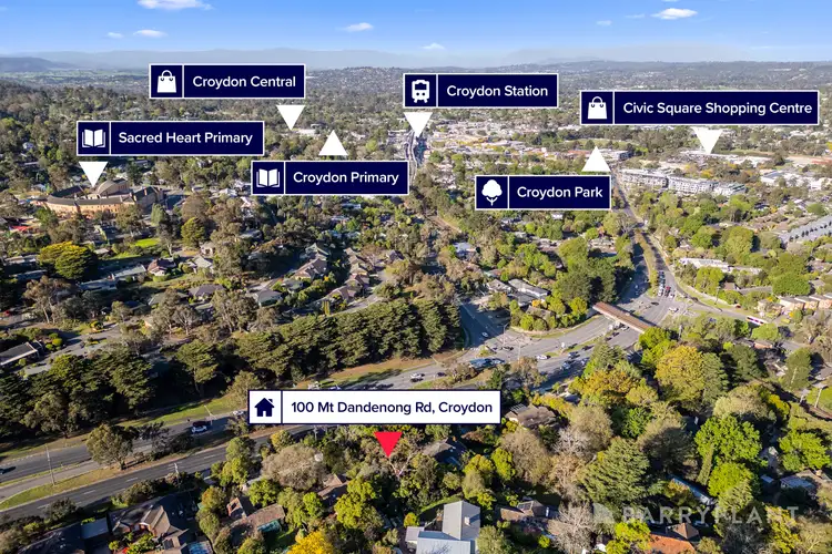 Second view of Homely land listing, 100 Mount Dandenong Road, Croydon VIC 3136