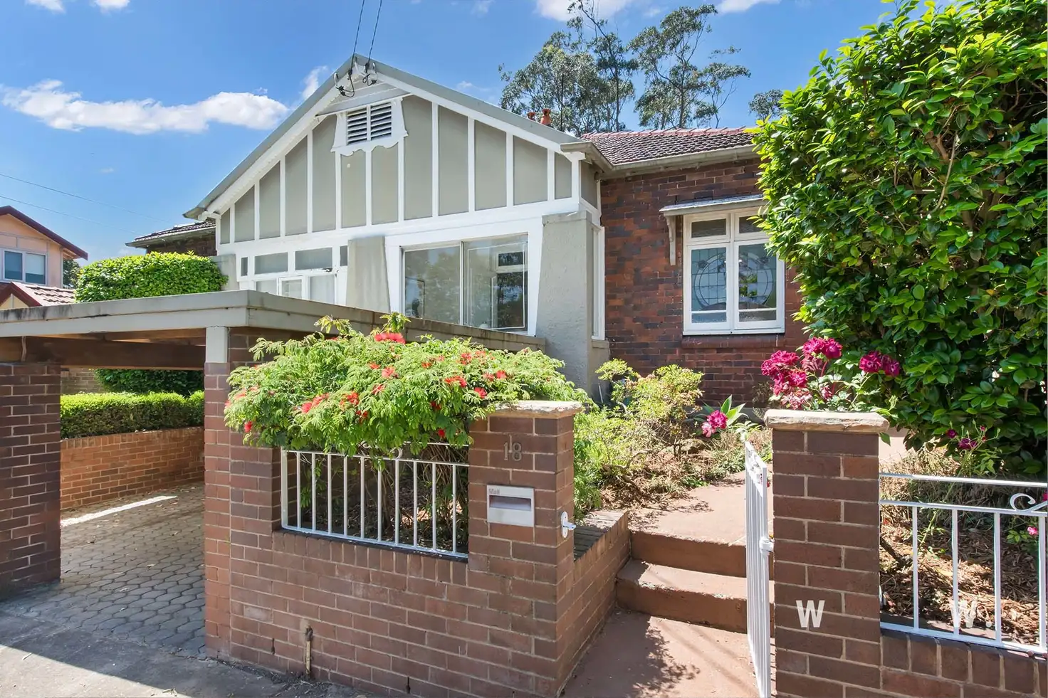 Main view of Homely semi-detached listing, 18 Wrights Road, Drummoyne NSW 2047