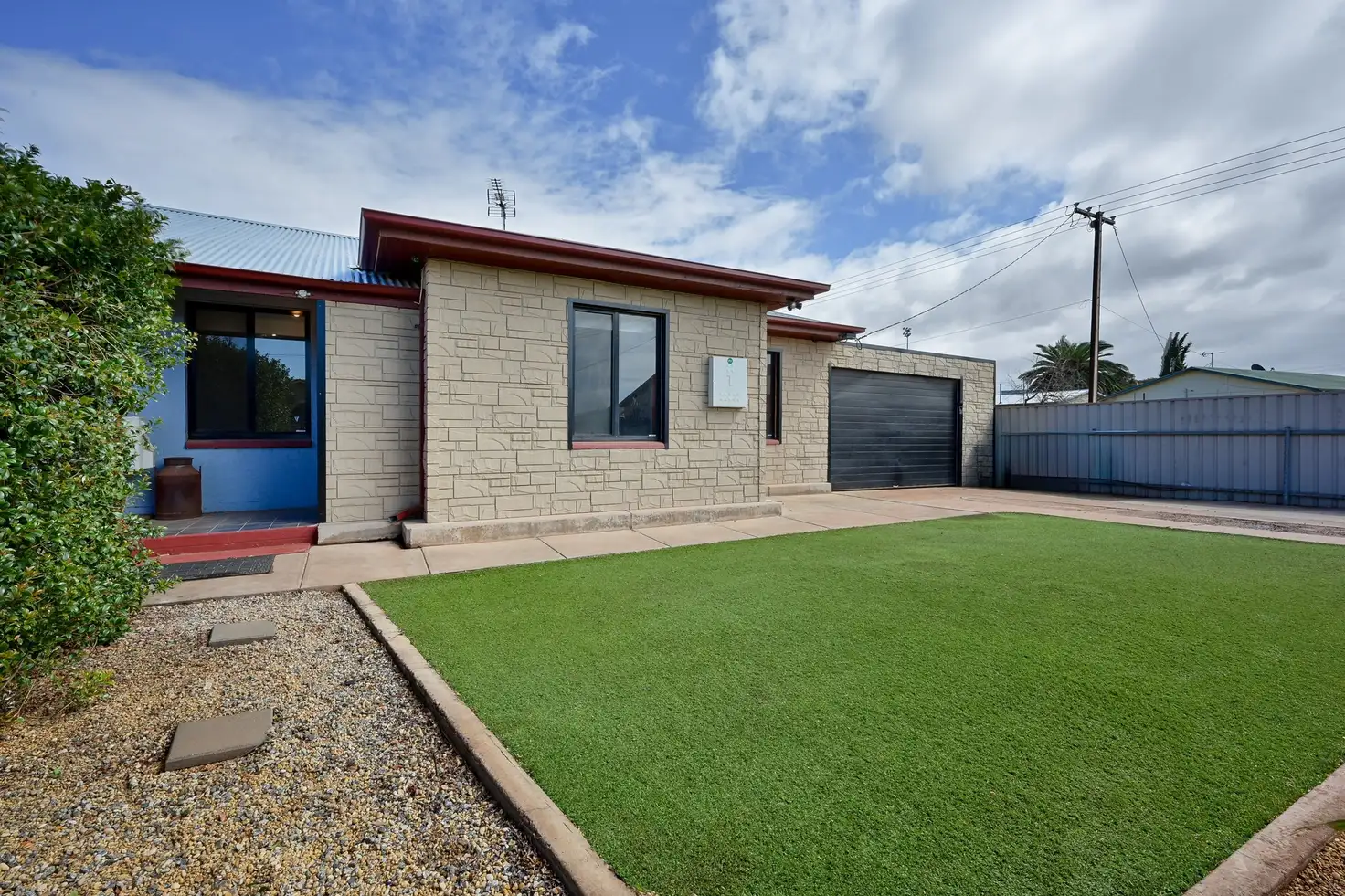 Main view of Homely semi-detached listing, 1 Henderson Street, Whyalla Norrie SA 5608