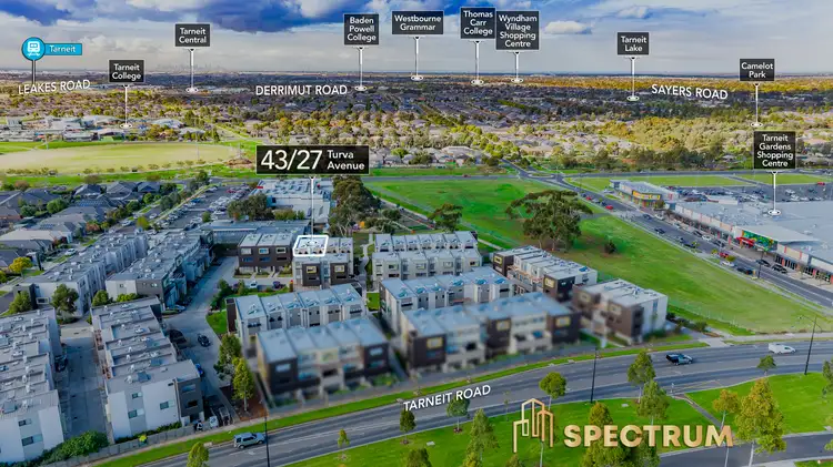 Second view of Homely townhouse listing, 43/27 Turva Avenue, Tarneit VIC 3029