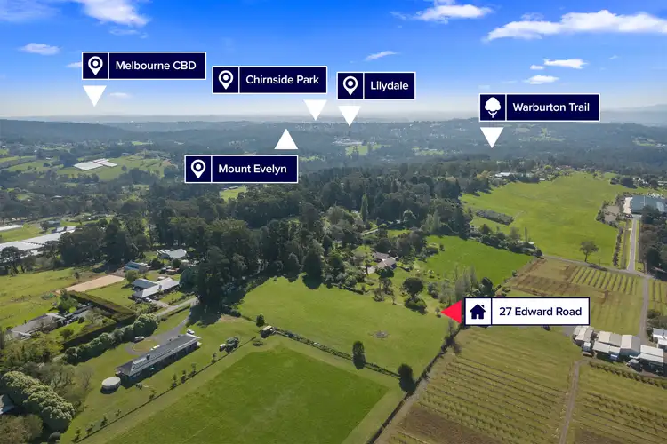 Second view of Homely land listing, 27 Edward Road, Wandin North VIC 3139