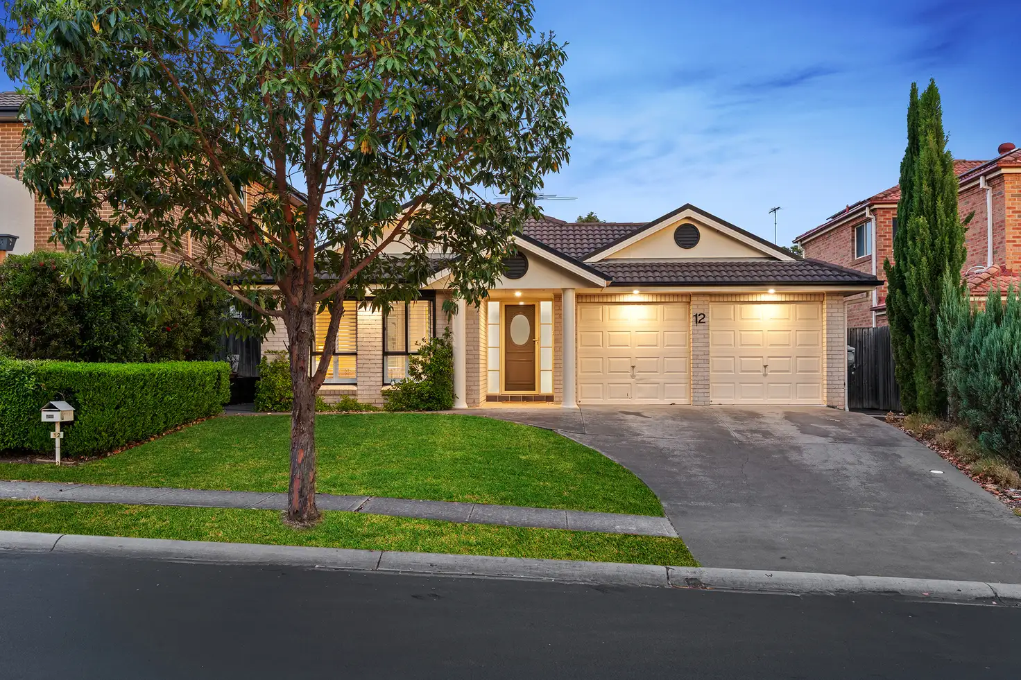 Main view of Homely house listing, 12 Courtley Avenue, Kellyville Ridge NSW 2155