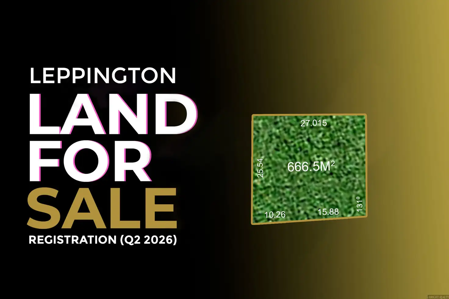 Main view of Homely land listing, Address available on request