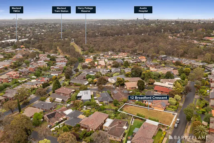 Third view of Homely land listing, 12 Broadford Crescent, Macleod VIC 3085