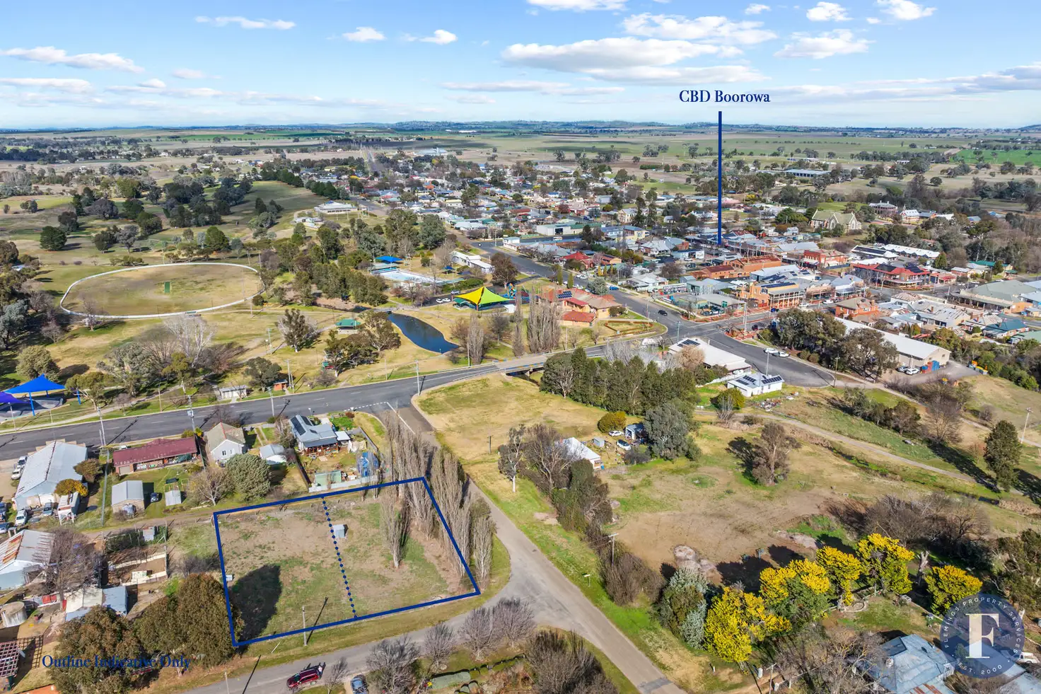 Main view of Homely land listing, 8 Neilsen Street, Boorowa NSW 2586
