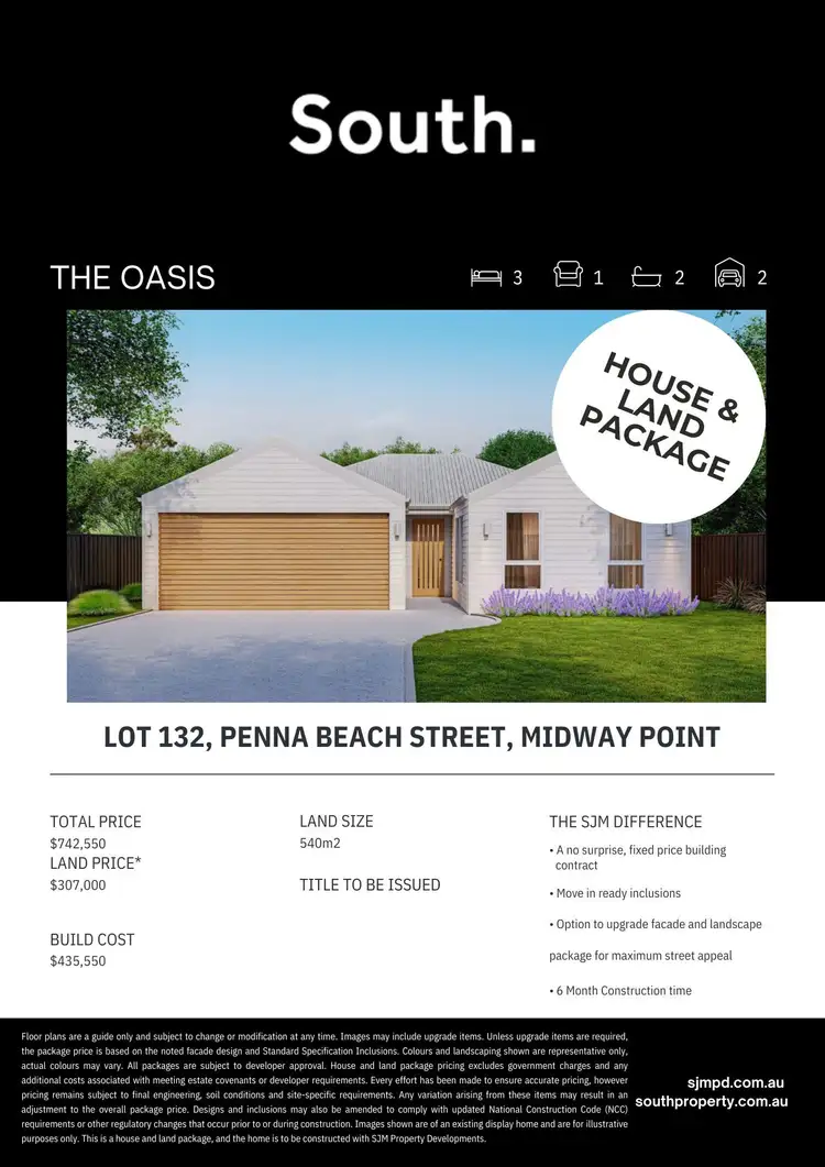 Second view of Homely land listing, LOT 132 Penna Beach Street, Midway Point TAS 7171