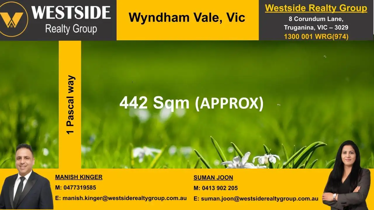 Main view of Homely land listing, 1 Pascal Way, Wyndham Vale VIC 3024