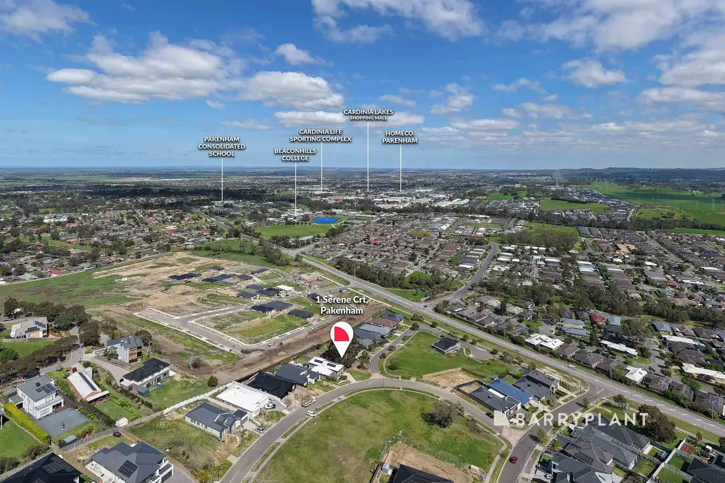 Main view of Homely land listing, 1 Serene Court, Pakenham VIC 3810