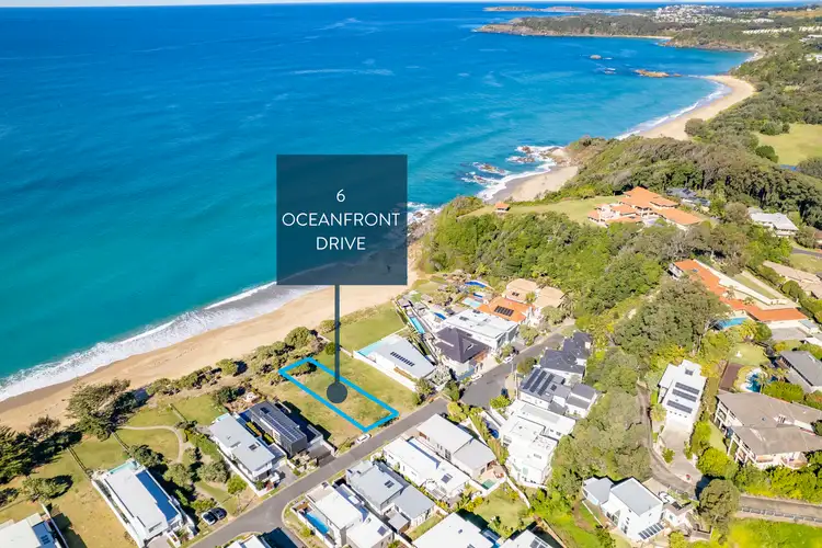 Seventh view of Homely land listing, 6 Oceanfront Drive, Sapphire Beach NSW 2450