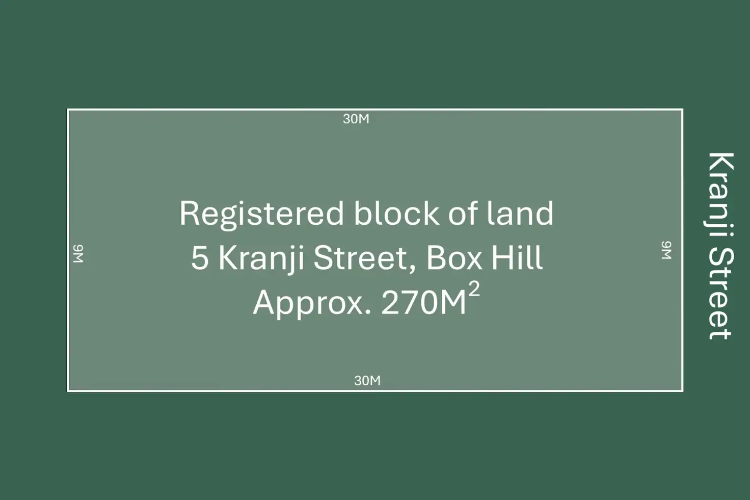 Main view of Homely land listing, 5 Kranji Street, Box Hill NSW 2765