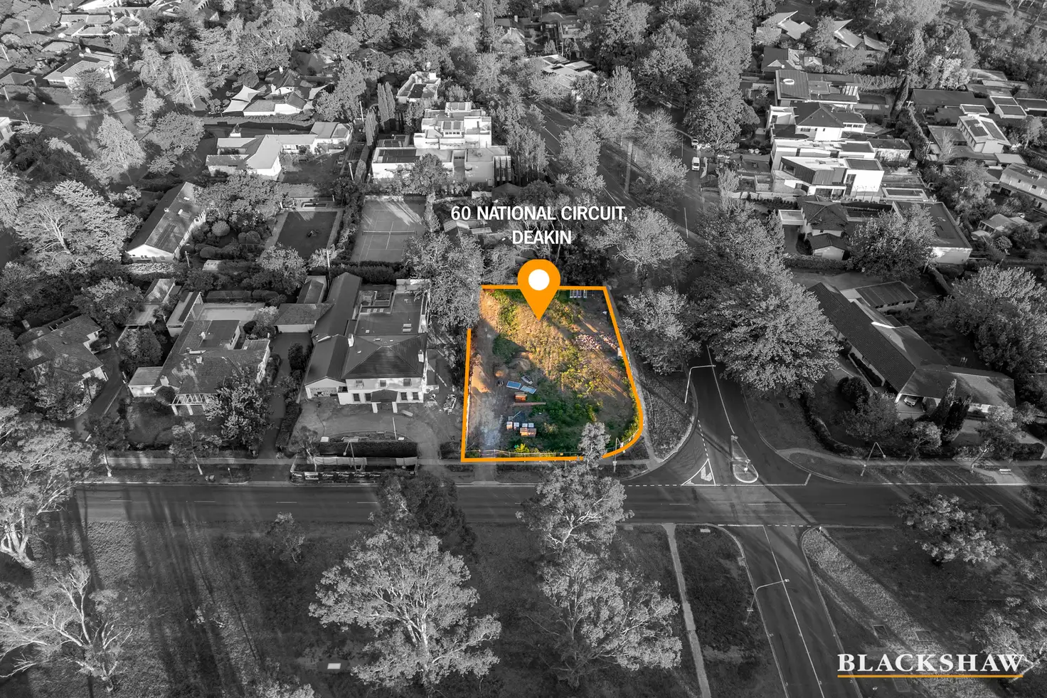 Main view of Homely land listing, 60 National Circuit, Deakin ACT 2600