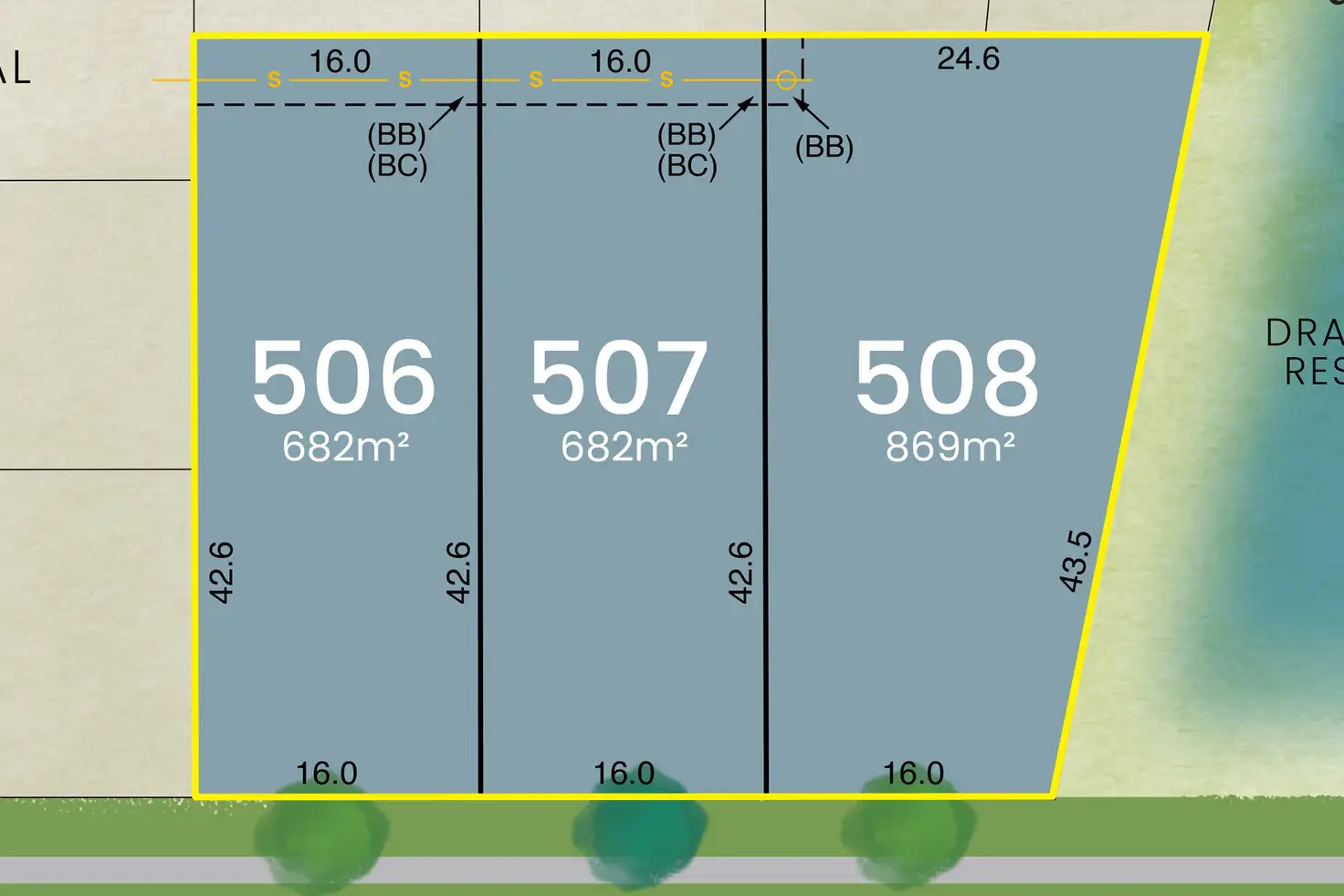 Main view of Homely land listing, LOT 506-508 Clifford Parade, Tuross Head NSW 2537