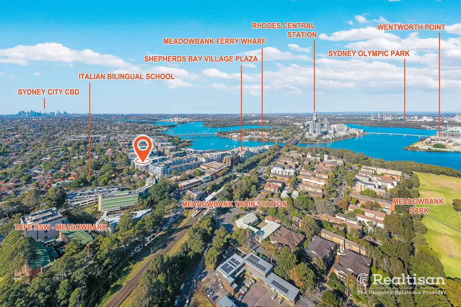 Main view of Homely unit listing, 33/117-119 Bowden Street, Meadowbank NSW 2114