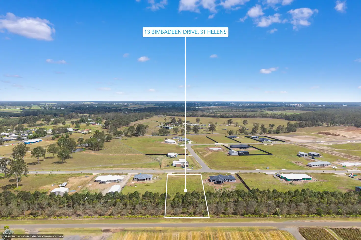 Main view of Homely land listing, 13 Bimbadeen Drive, St Helens QLD 4650