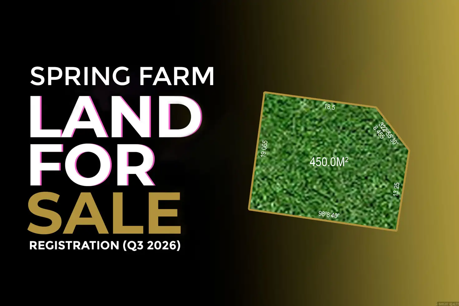 Main view of Homely land listing, Address available on request