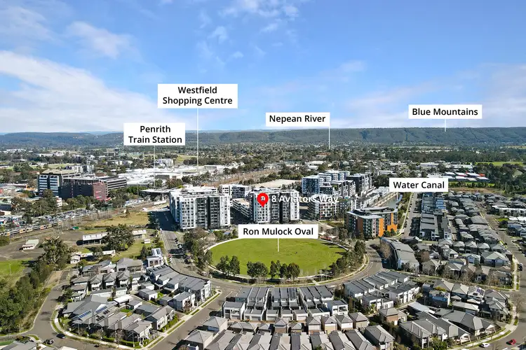 Third view of Homely apartment listing, 1002/8 Aviators Way, Penrith NSW 2750