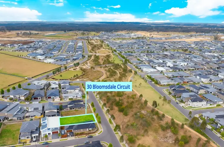 Second view of Homely land listing, 30 Bloomsdale Circuit (Gables), Box Hill NSW 2765
