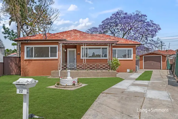22 Eric Avenue, Merrylands NSW 2160