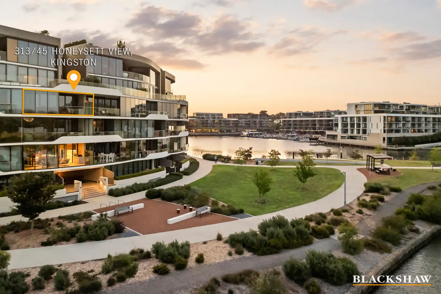 Main view of Homely apartment listing, 313/45 Honeysett View, Kingston ACT 2604