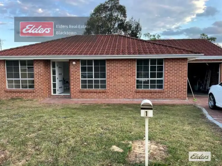 Main view of Homely house listing, 1 Golding Drive, Glendenning NSW 2761