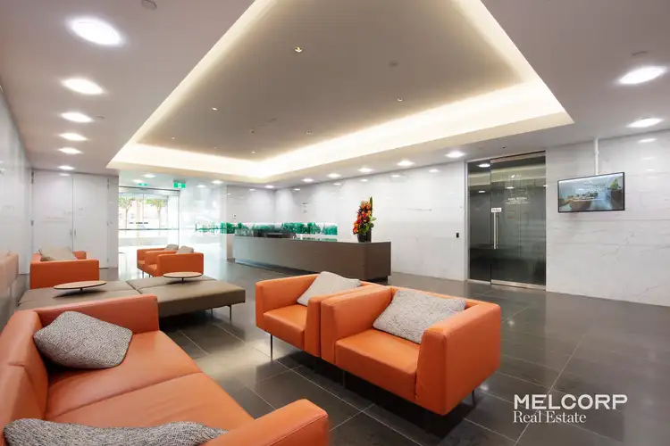 Second view of Homely apartment listing, 3106/483 Swanston Street, Melbourne VIC 3000