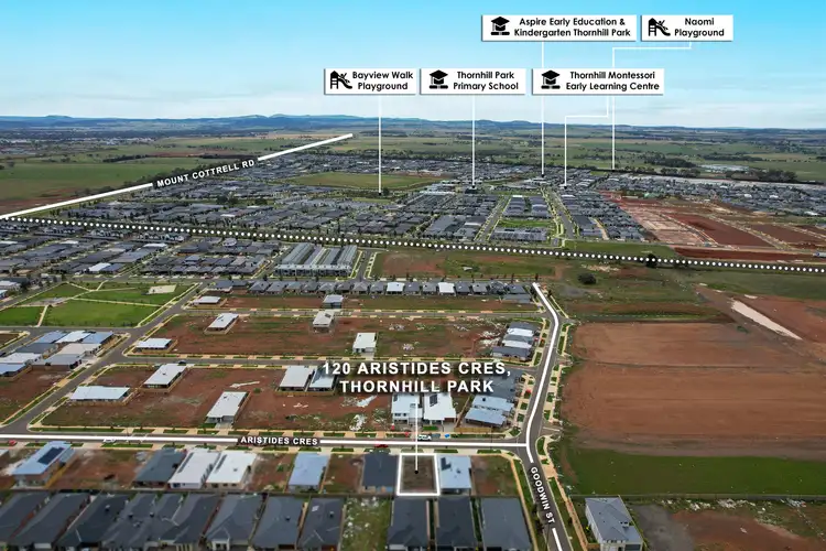 Third view of Homely land listing, 120 Aristides Crescent, Thornhill Park VIC 3335
