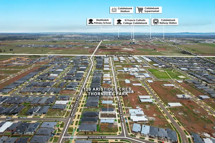 Fifth view of Homely land listing, 120 Aristides Crescent, Thornhill Park VIC 3335